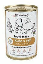 All Animals DOG kuracie mleté s ryžou 400g + Množstevná zľava zľava 15%