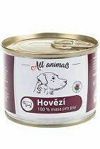 All Animals DOG mleté hovädzie mäso 200g + Množstevná zľava zľava 15%