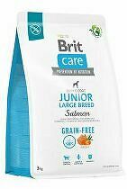 Brit Care Dog Junior Large Breed bez obilnín 3kg zľava