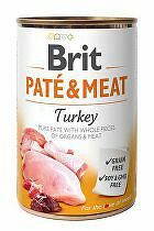 Brit Dog Cons Paté & Meat Turkey 400g + Množstevná zľava zľava 15%