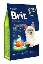 Brit Premium Cat by Nature Sterilized Salmon 300g zľava