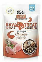 Brit Raw Treat Cat Indoor&Antistress, kuracie mäso 40g + Množstevná zľava