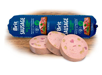 Brit Sausage Turkey & Pea 800g New + Množstevná zľava