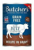 Butcher's Dog Original Hovädzie mäso v omáčke konz. 400g + Množstevná zľava zľava 15%