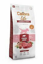 Calibra Dog Life Starter&Puppy Fresh Beef 12kg zľava + barel zadarmo