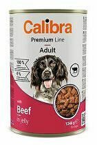 Calibra Dog Premium Cons. s hovädzím mäsom 1240g + Množstevná zľava zľava 15% 5 + 1 zadarmo