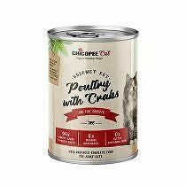 Chicopee Cat konz. Gourmet Pot Poultry+Crabs 400g + Množstevná zľava zľava 15%