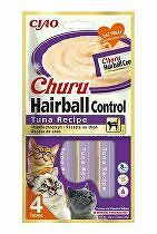 Churu Cat Hairball Tuna Recipe 4x14g + Množstevná zľava