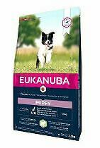 Eukanuba Dog Puppy Small&Medium Lamb&Rice 2,5kg zľava