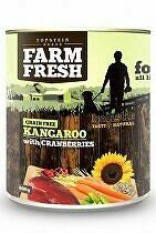 Farm Fresh Dog Kangaroo s brusnicami Konzumácia 400g + Množstevná zľava zľava 15%