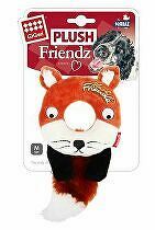 Hračka pre psov GiGwi Plush Friendz líška s gumovým krúžkom.