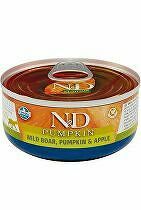 N&D CAT PUMPKIN Adult Diviak a jablko 70g + Množstevná zľava zľava 15% 1+1 zadarmo