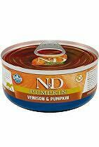 N&D CAT PUMPKIN Adult Zverina a tekvica 70g + Množstevná zľava zľava 15% 1+1 zadarmo