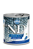 N&D DOG OCEAN Adult Herring & Shrimps 285g + Množstevná zľava zľava 15% 1+1 zadarmo