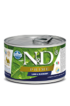 N&D DOG PRIME Adult Lamb & Blueberry Mini 140g + Množstevná zľava zľava 15% 1+1 zadarmo