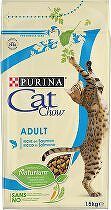 Purina Cat Chow - tuniak, losos 1,5kg zľava