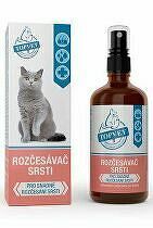 Rozčesávač srsti pre mačky TOPVET 100ml