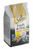 Sheba pocket Fresh&Fine kuracie mäso a losos 6x50g + Množstevná zľava