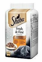 Sheba pocket Fresh&Fine Poultry 6x50g + Množstevná zľava