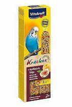 Vitakraft Bird Kräcker Budgie Apricot + Fig stick 2ks zľava 10%