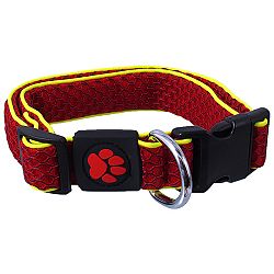 Active dog mellow obojok S 2,5x28-40 cm červený