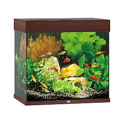 Akvarium set Lido LED 120 tm.hnede 61*41*58cm,120l