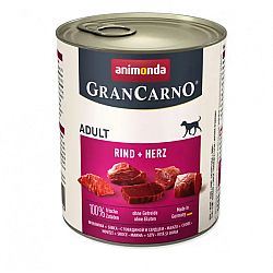 Animonda Gran Carno Adult - hovädzie a srdcia 800 g