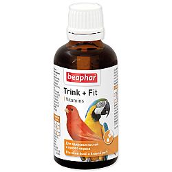 Beaphar Trink fit minerály pre vtáky 50 ml