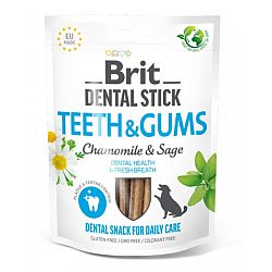 Brit Care dog dental stick zuby, harmanček a šalvia 7 ks