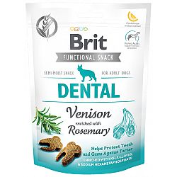 Brit Care Dog funkčný snack Dental jeleň s rozmarínom 150 g