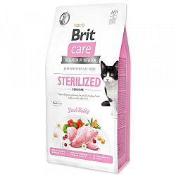 Brit Care granuly Cat Grain-Free Sterilized Sensitive králik 7 kg