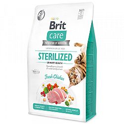 Brit Care granuly Cat Grain-Free Sterilized Urinary Health kura 2 kg