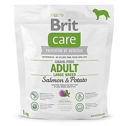 Brit Care granuly Grain-free Adult Large Breed losos a zemiaky 1 kg