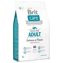 Brit Care granuly Grain-free Adult losos a zemiaky 3 kg