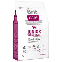 Brit Care granuly Junior Large Breed jahňa a ryža 3 kg