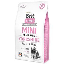 Brit Care granuly Mini Grain Free Yorkshire losos a tuniak 2 kg