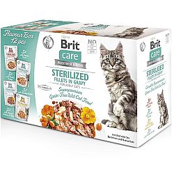 Brit Care kapsička box steril. filety v omáčke 12 x 85 g