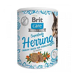 Brit Care snack pre mačky Superfruits Herring 100 g