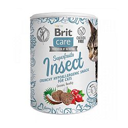 Brit Care snack pre mačky Superfruits Hmyz 100g