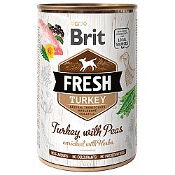 Brit Fresh Turkey with Peas 400 g