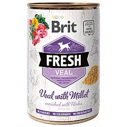 Brit Fresh Veal with Millet 400 g