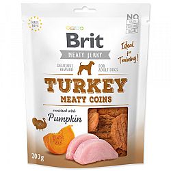 Brit Jerky Turkey Meaty Coins 200g