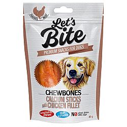 Brit Let´s Bite Chewbones Calcium Sticks with Chicken Fillet 300g