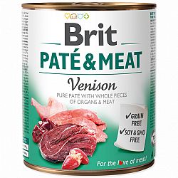 Brit Pate & Meat Venison 800g