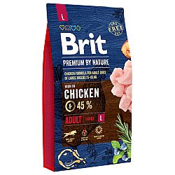 Brit Premium by Nature granuly Adult L kura 8 kg