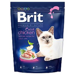 Brit Premium by Nature granuly Cat Adult kura 300 g