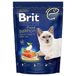 Brit Premium by Nature granuly Cat Adult losos 800 g