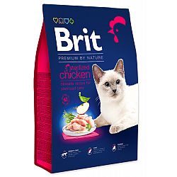 Brit Premium by Nature granuly Cat Sterilized kura 8 kg