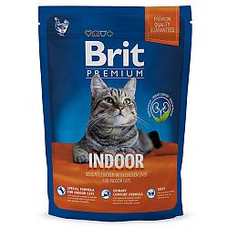 Brit Premium granuly Cat Indoor kura 300g