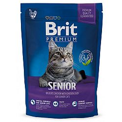 Brit Premium granuly Cat Senior kura 1,5 kg